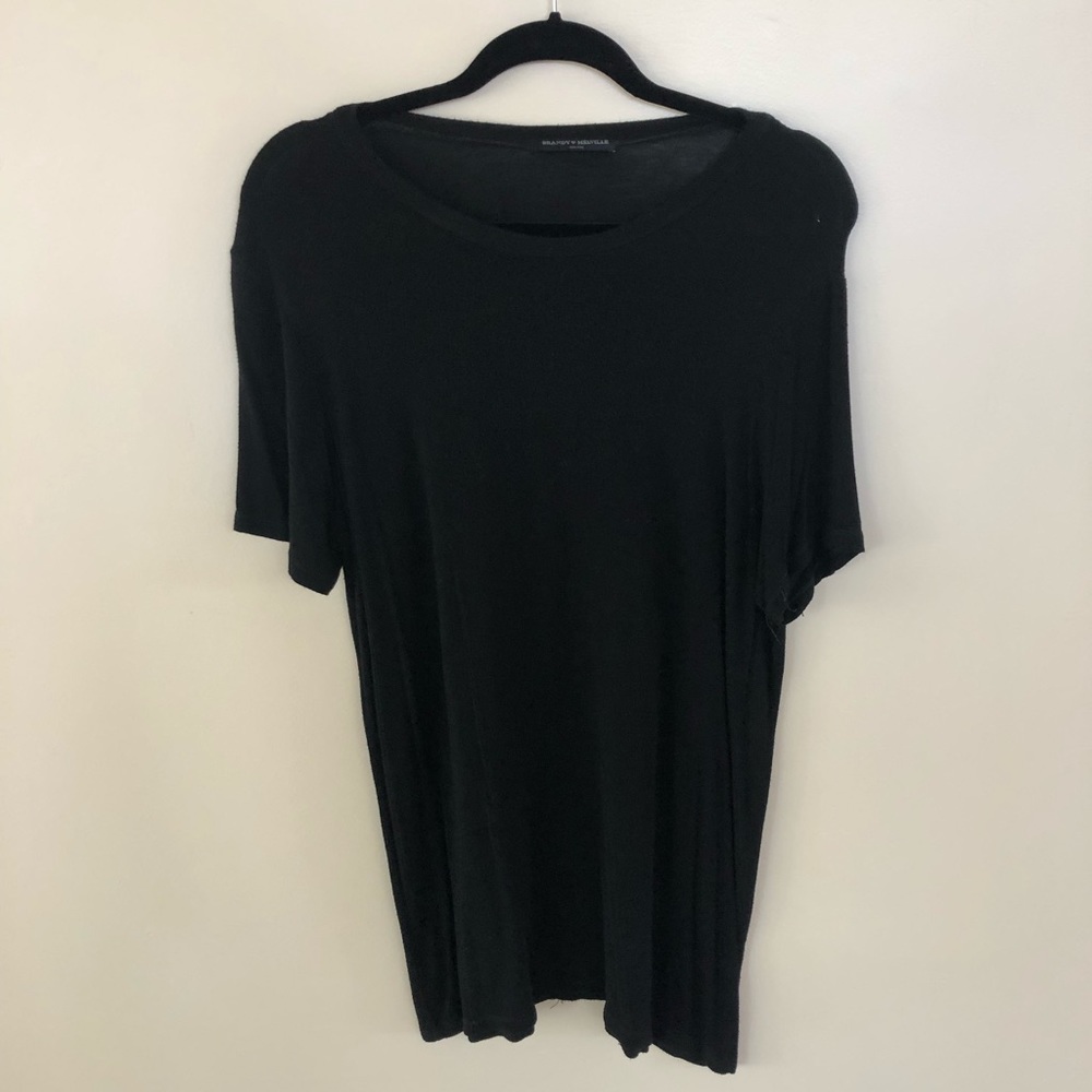 Brandy Melville Black T-Shirt Dress